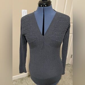 Tommy Hilfiger | Fitted Gray Sweater